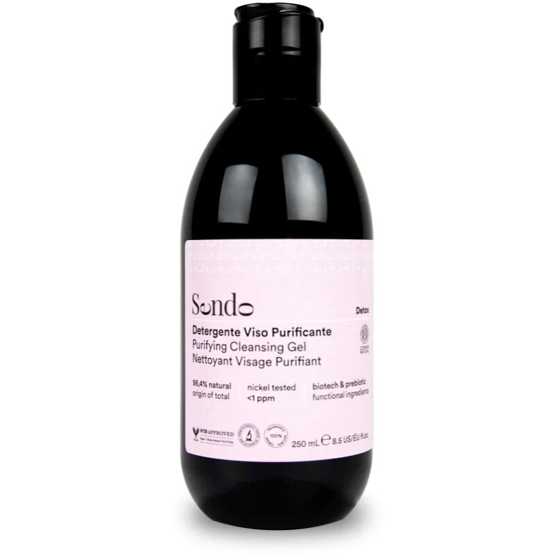 Sendo Detox Purifying Cleansing Gel tisztító gél az arcra 250 ml