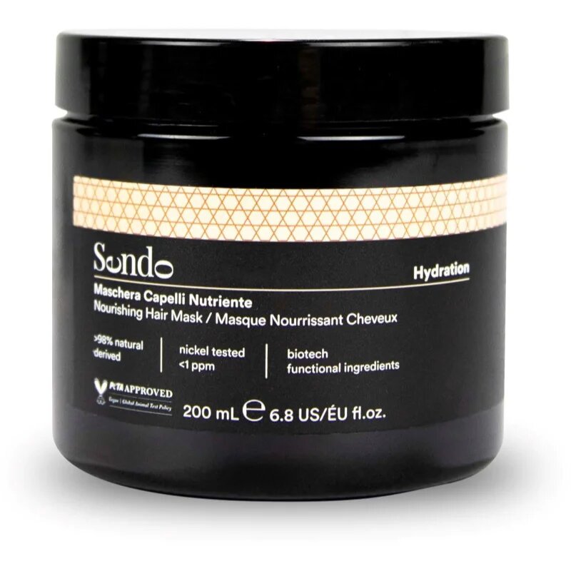 Sendo Hydration Nourishing Hair Mask tápláló hajmaszk hidratáló hatással 200 ml