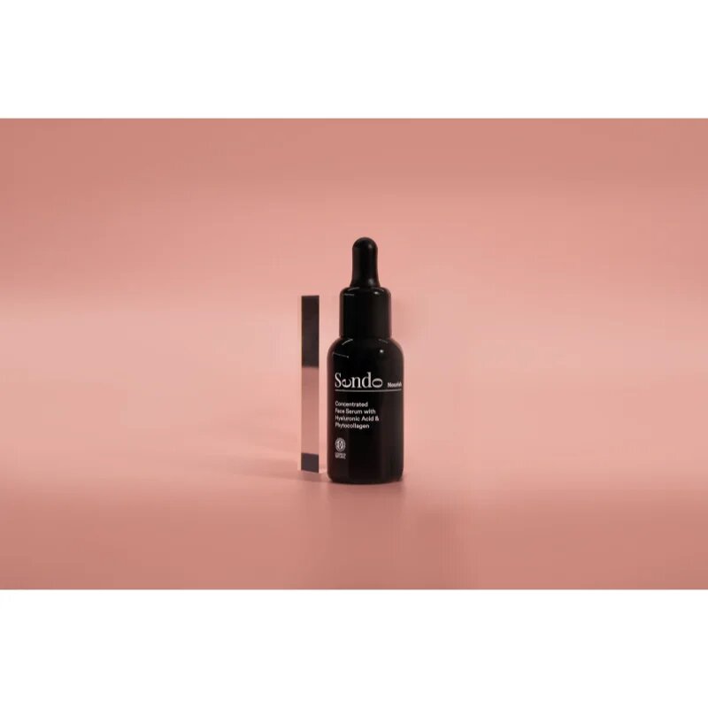 Sendo Nourish Concentrated Face Serum with Hyaluronic Acid & Phytocollagen koncentrátum hialuronsavval és fitokollagénnal 25 ml