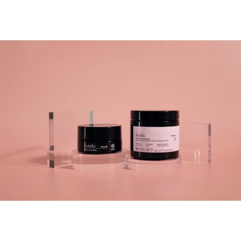 Sendo Nourish Radiant Face Mask élénkítő maszk az arcra 50 ml