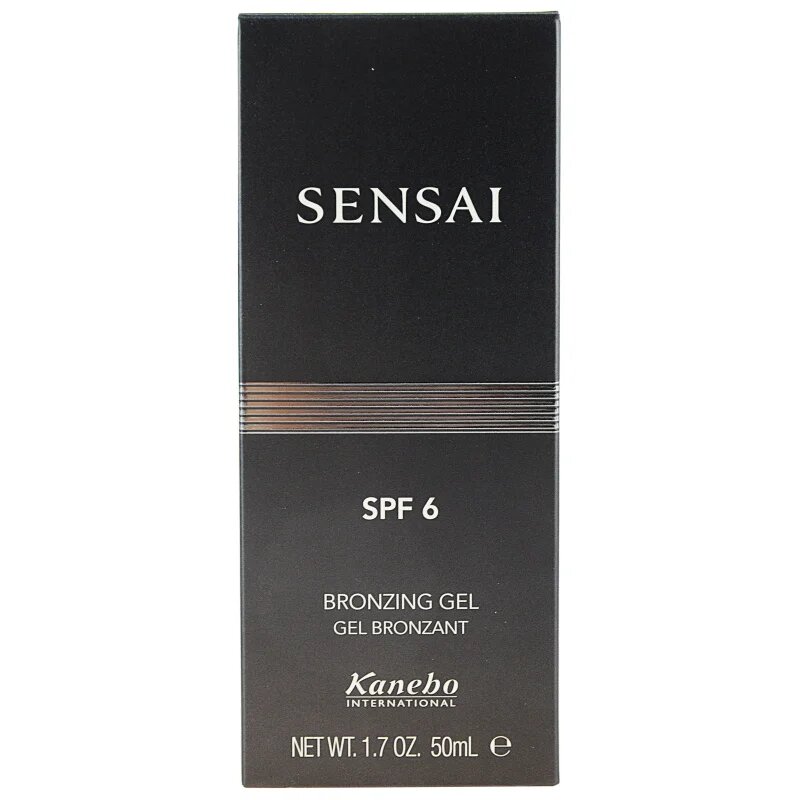 Sensai Bronzing Gel SPF 6 színező gél árnyalat BG 62 Amber bronze SPF 6 50 ml