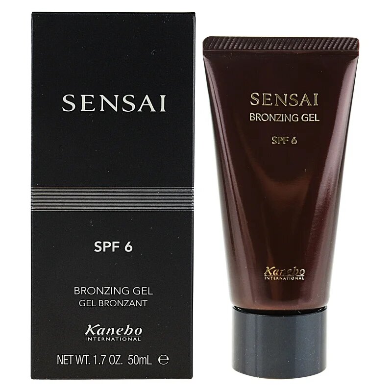 Sensai Bronzing Gel SPF 6 színező gél árnyalat BG 62 Amber bronze SPF 6 50 ml