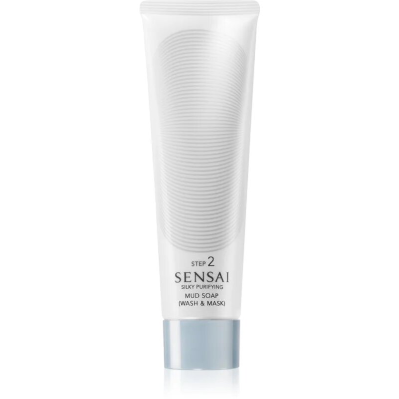 Sensai Silky Purifying Mud Soap (Wash & Mask) szappan és maszk 2 az 1-ben 125 ml