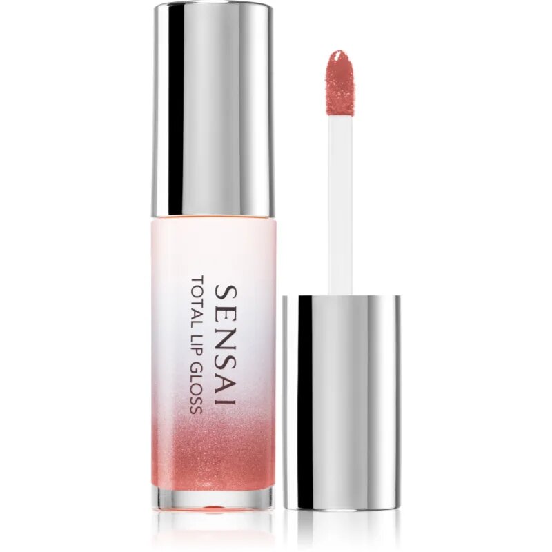 Sensai Total Lip Gloss in Colours hidratáló ajakfény árnyalat 03 Shinonome Coral 45 ml