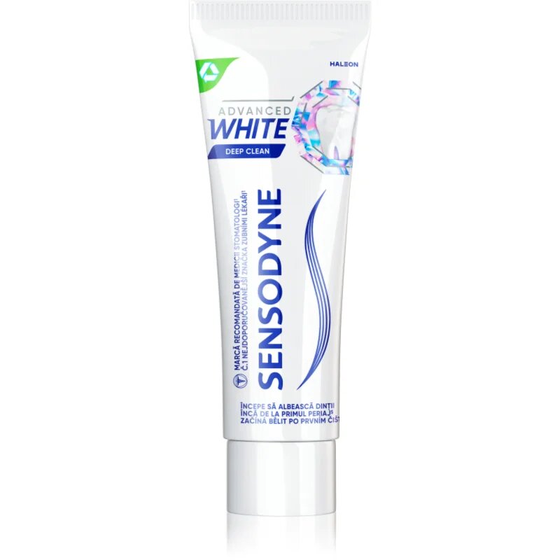 Sensodyne Advanced White Deep Clean fehérítő fogkrém 75 ml