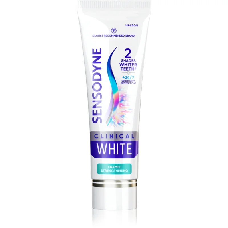 Sensodyne Clinical White Enamel Strengthening fehérítő fogkrém 75 ml
