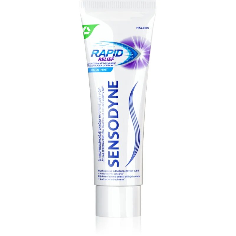 Sensodyne Rapid Cool Mint fluoridos fogkrém érzékeny fogakra 75 ml
