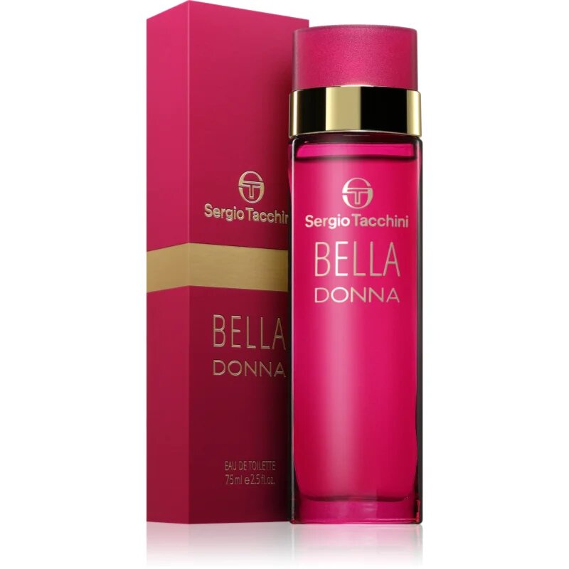 Sergio Tacchini Bella Donna Eau de Toilette hölgyeknek 75 ml