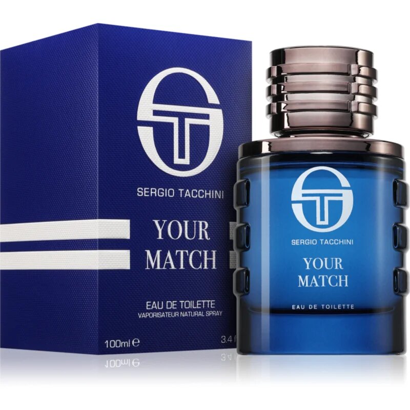 Sergio Tacchini Your Match Eau de Toilette uraknak 100 ml