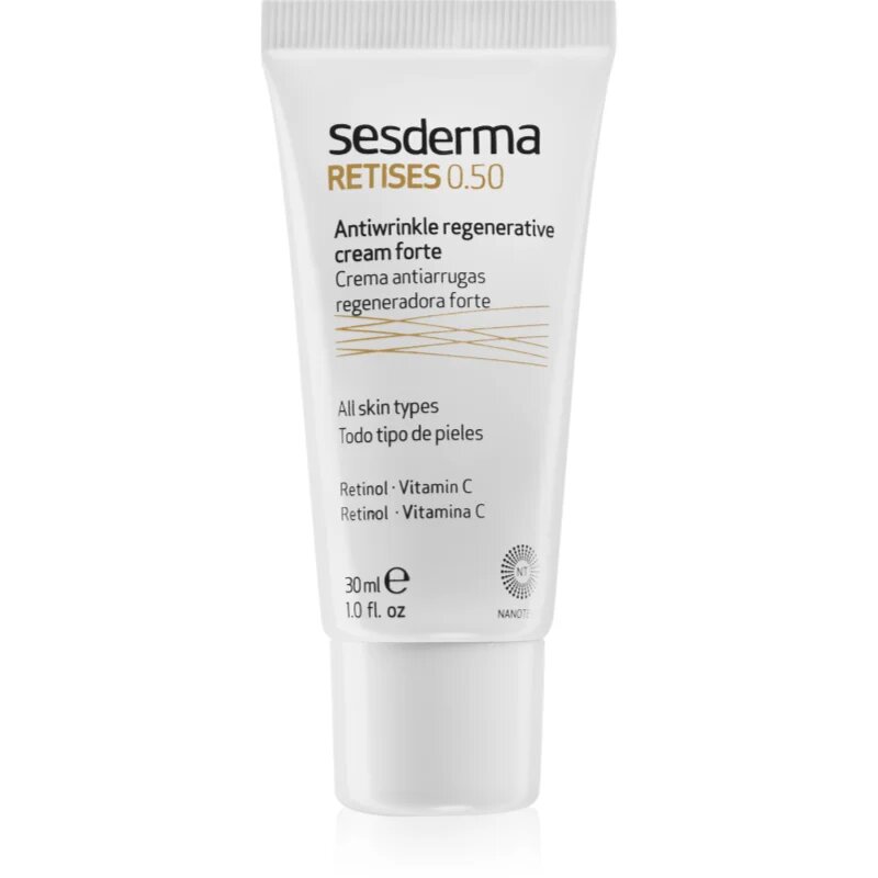 Sesderma Retises intenzív bőrmegújító krém retinollal és C-vitaminnal 050 30 ml