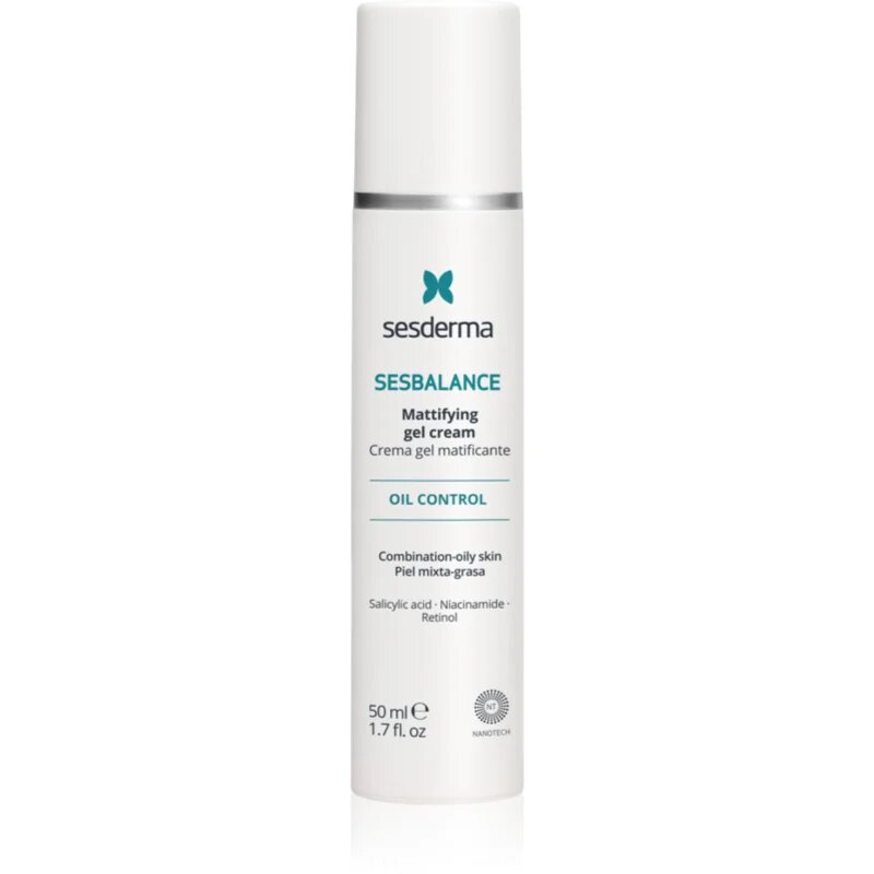 Sesderma Sesbalance Mattifying Gel-Cream mattító zselés krém szalicilsavval 50 ml