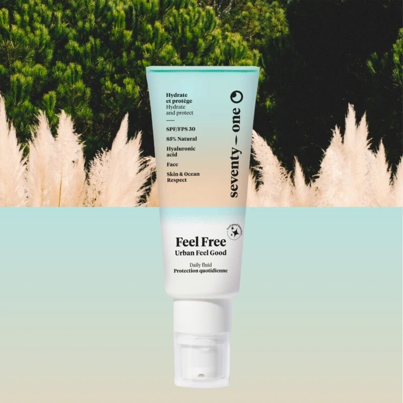 SeventyOne Feel Free SPF30 Bőr öregedés elleni napkrém hidratáló hatással SPF 30 40 ml
