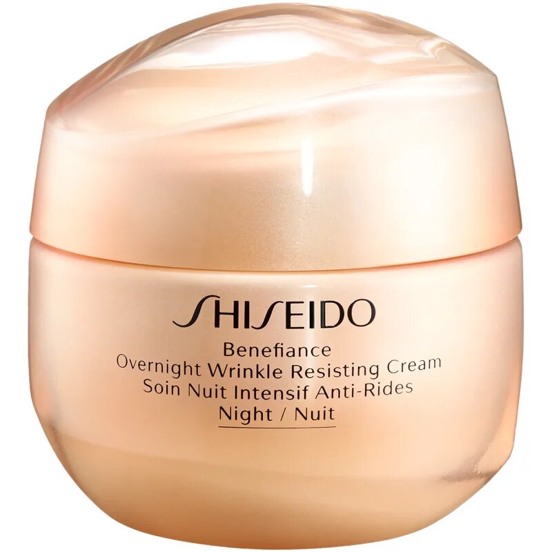 Shiseido Benefiance Overnight Wrinkle Resist Cream éjszakai krém a ráncok ellen 50 ml