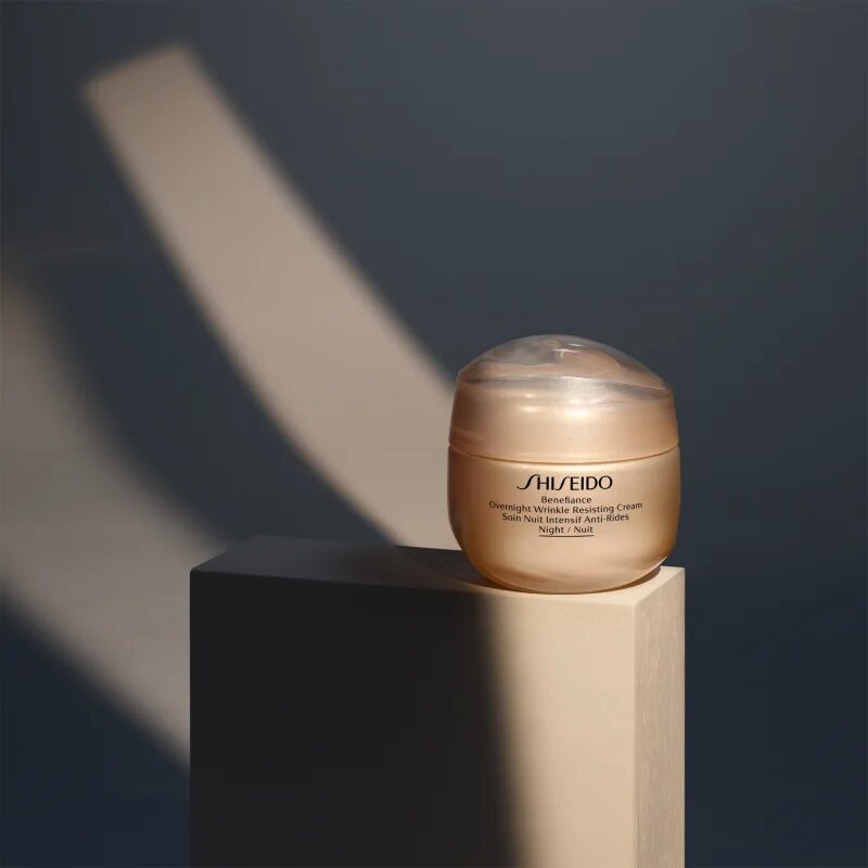 Shiseido Benefiance Overnight Wrinkle Resist Cream éjszakai krém a ráncok ellen 50 ml