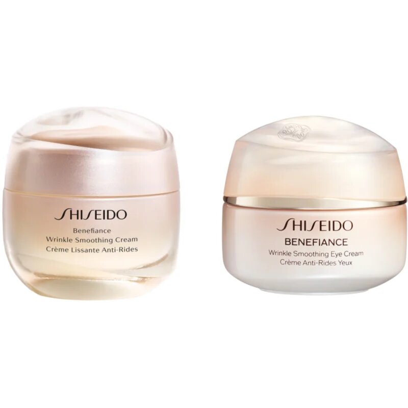 Shiseido Benefiance Smooth & Strenghten Set szett a bőr öregedése ellen és a bőr feszesítéséért