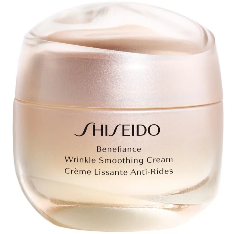 Shiseido Benefiance Wrinkle Smoothing Cream nappali és éjszakai krém ráncok ellen minden bőrtípusra 50 ml
