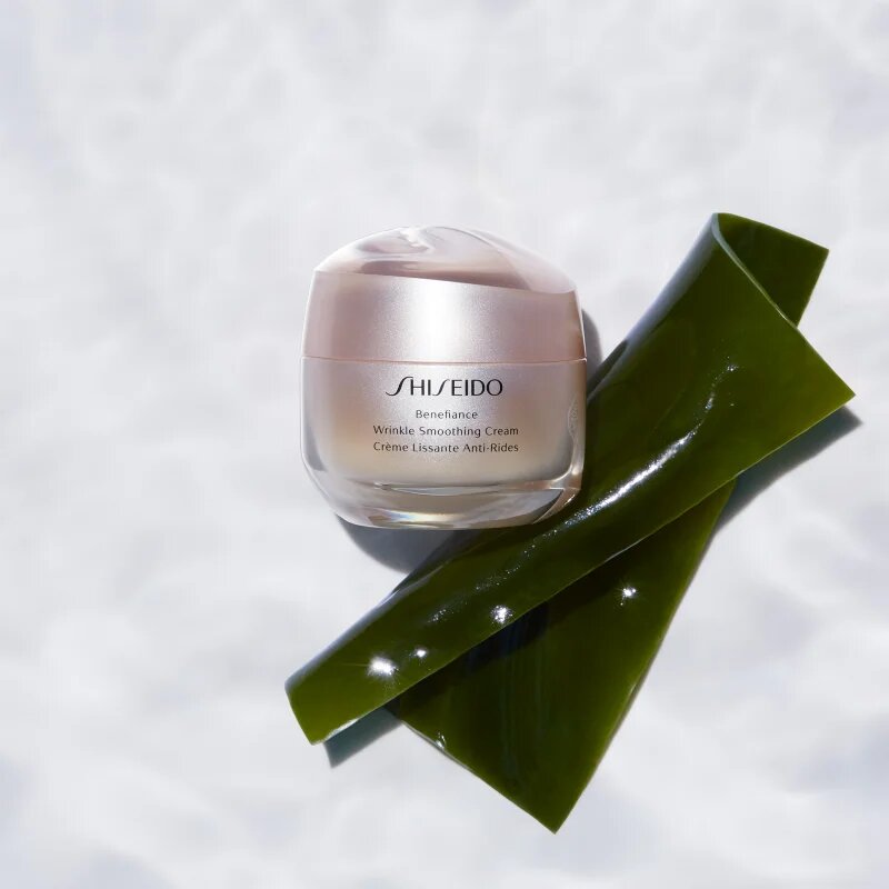 Shiseido Benefiance Wrinkle Smoothing Cream nappali és éjszakai krém ráncok ellen minden bőrtípusra 50 ml