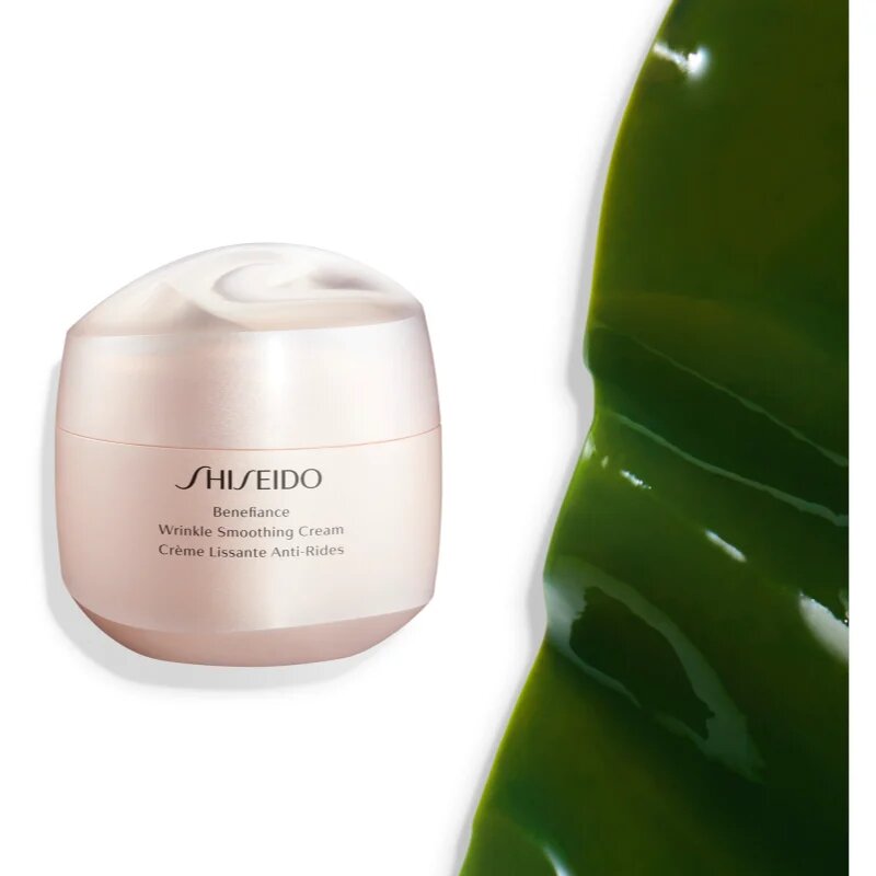 Shiseido Benefiance Wrinkle Smoothing Cream nappali és éjszakai krém ráncok ellen minden bőrtípusra 75 ml
