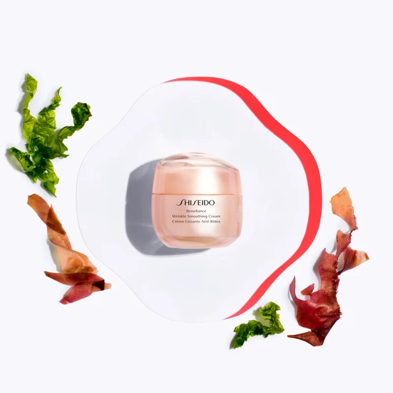 Shiseido Benefiance Wrinkle Smoothing Cream nappali és éjszakai krém ráncok ellen minden bőrtípusra 75 ml