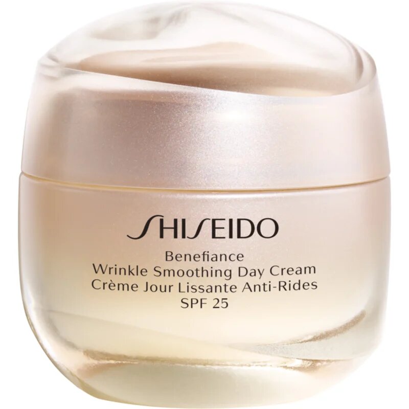 Shiseido Benefiance Wrinkle Smoothing Day Cream nappali krém a ráncok ellen SPF 25 50 ml