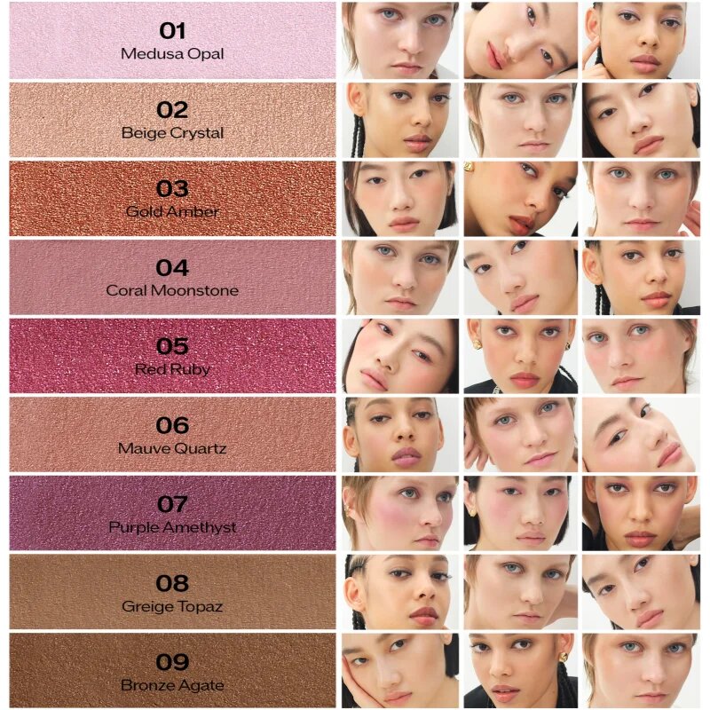 Shiseido Color + Glow Enhancer többfunkciós sminktermék szemre és arcra árnyalat 07 Purple Amethyst 7 g
