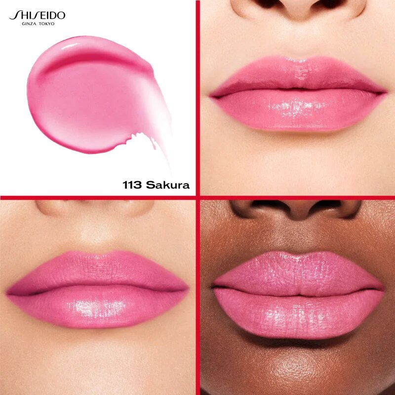 Shiseido ColorGel LipBalm tonizáló ajakbalzsam hidratáló hatással árnyalat 113 Sakura 2 g
