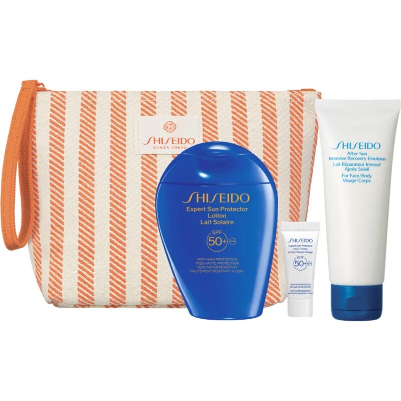 Shiseido Expert Sun Protector Lotion SPF 50+ ajándékszett