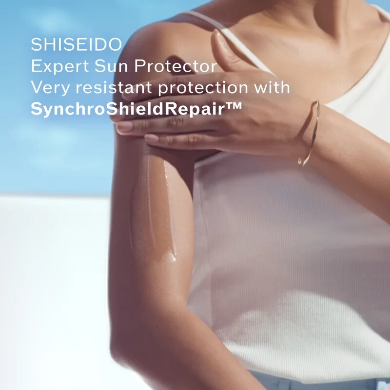 Shiseido Expert Sun Protector Lotion SPF 50+ naptej arca és testre SPF 50+ 300 ml