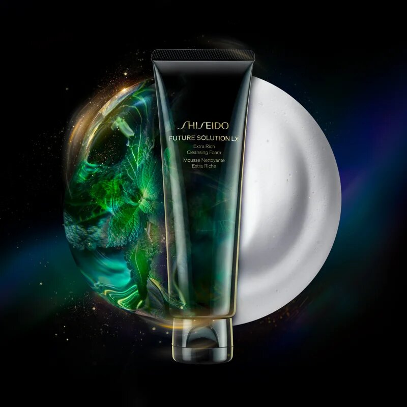 Shiseido Future Solution LX New Extra Rich Cleansing Foam arctisztító hab 125 ml