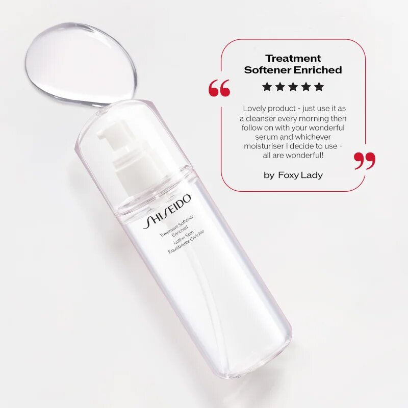 Shiseido Generic Skincare Treatment Softener Enriched hidratáló víz arcra normál és száraz bőrre 150 ml
