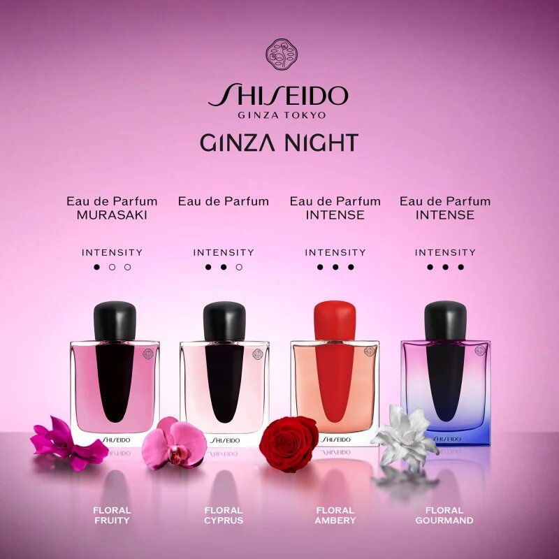 Shiseido Ginza Night Eau de Parfum hölgyeknek 90 ml