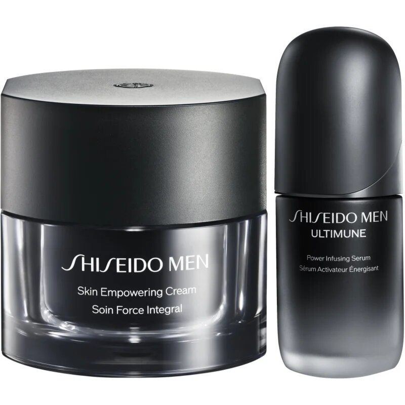 Shiseido Men Strenghtening Set szett a feszes bőrért uraknak