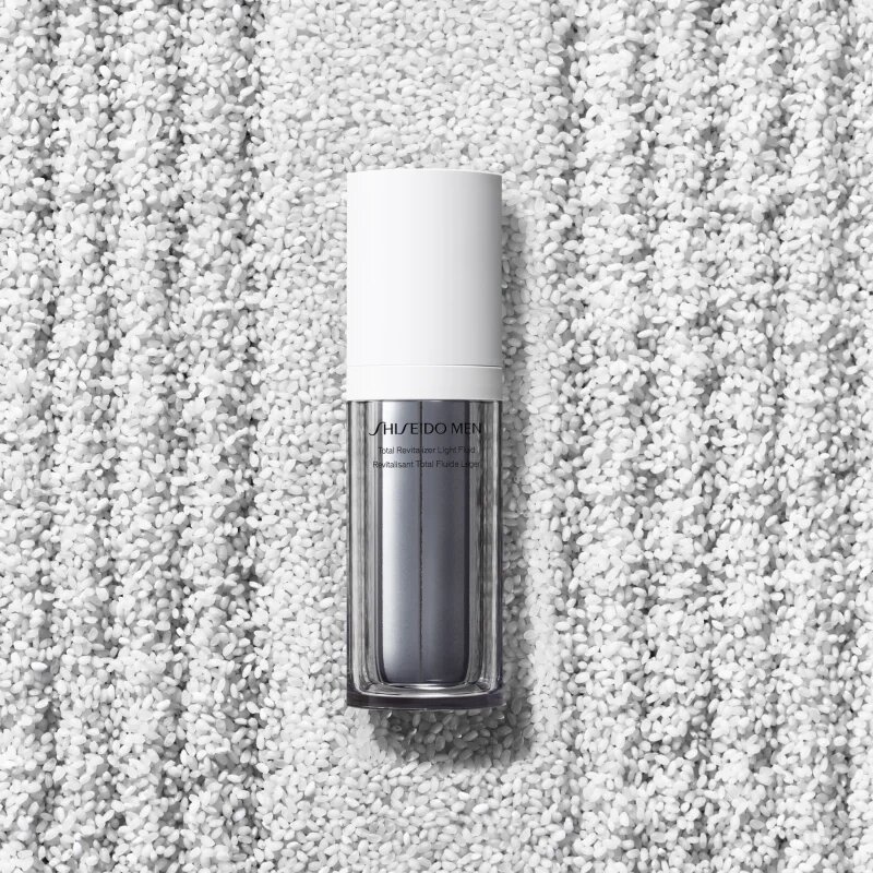 Shiseido Men Total Revitalizer bőröregedés elleni folyadék a ráncok ellen uraknak 70 ml