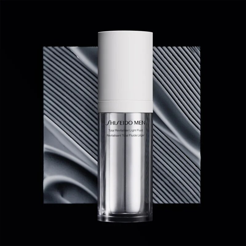 Shiseido Men Total Revitalizer bőröregedés elleni folyadék a ráncok ellen uraknak 70 ml