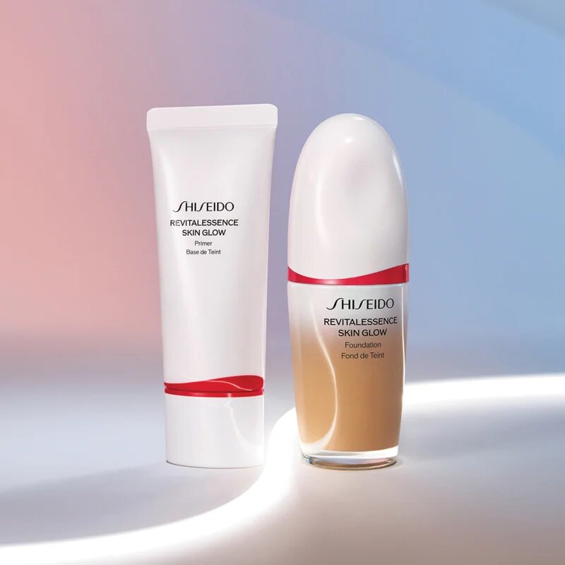 Shiseido Revitalessence Skin Glow Primer ragyogást adó primer SPF 25 30 ml