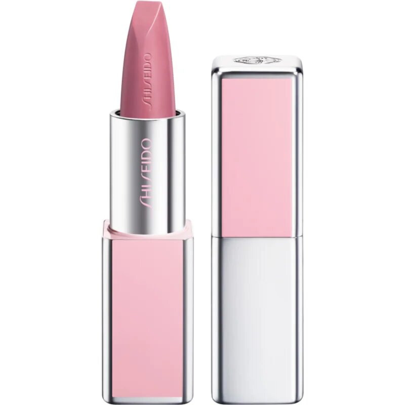 Shiseido Technosatin Pink selyem rúzs árnyalat 04 Mauve Pink 3.3 g