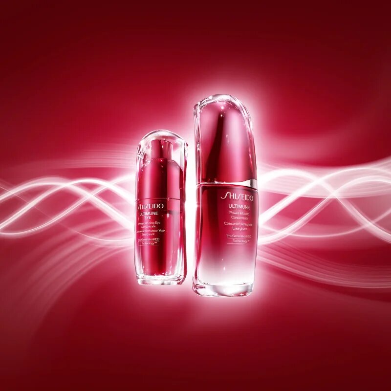 Shiseido Ultimune Eye Power Infusing Eye Concentrate szérum szemre átfogó ránctalanító védelem 15 ml