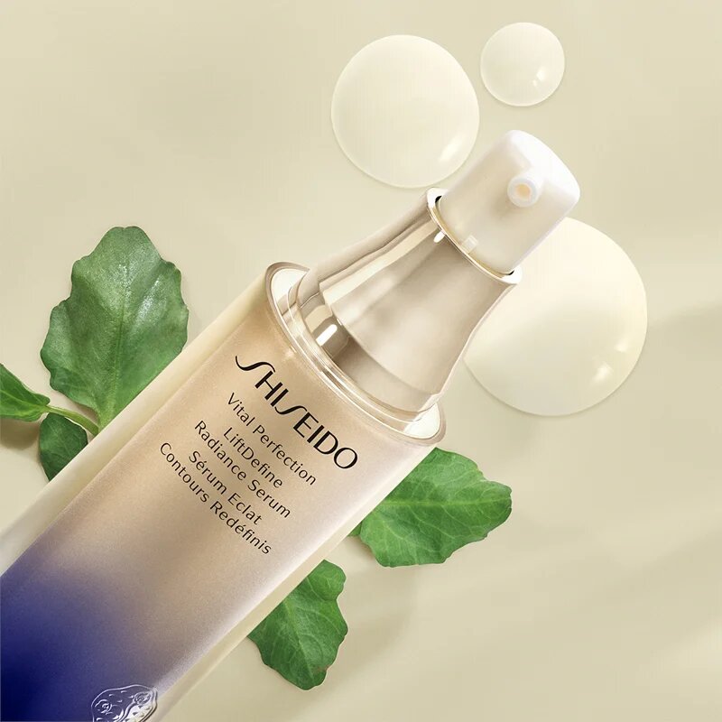 Shiseido Vital Perfection Liftdefine Radiance Serum feszesítő szérum a fiatalos kinézetért 40 ml