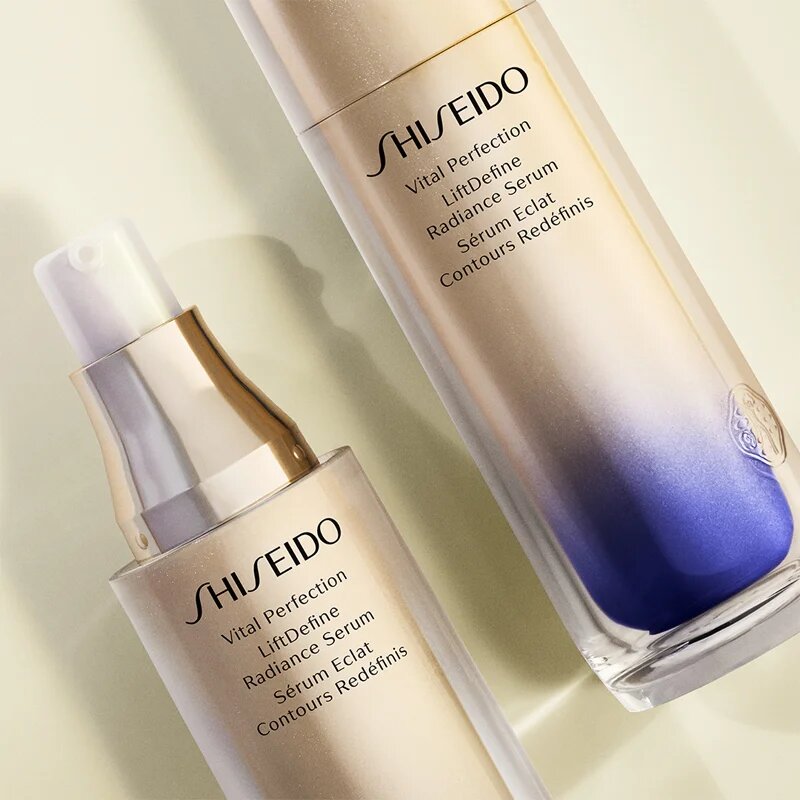 Shiseido Vital Perfection Liftdefine Radiance Serum feszesítő szérum a fiatalos kinézetért 40 ml