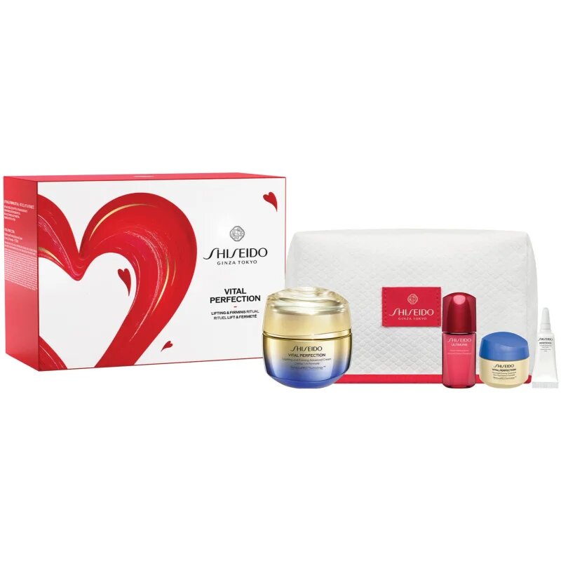 Shiseido Vital Perfection Uplifting and Firming Advanced Cream ajándékszett