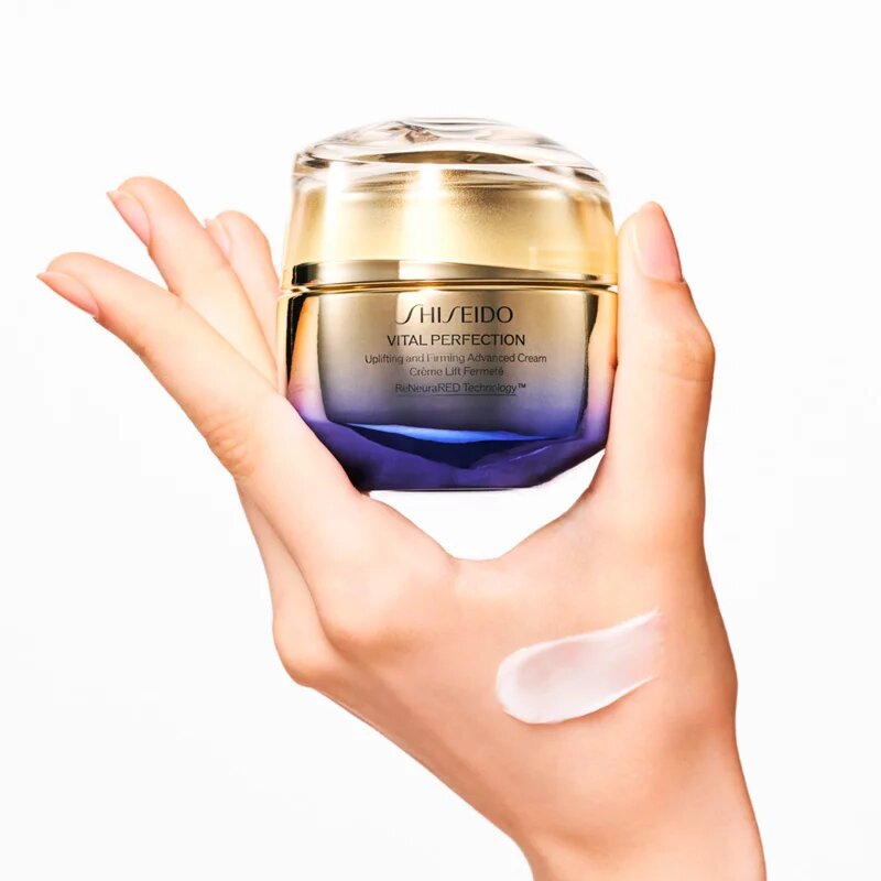 Shiseido Vital Perfection Uplifting and Firming Advanced Cream intenzíven feszesítő nappali és éjszakai krém 50 ml