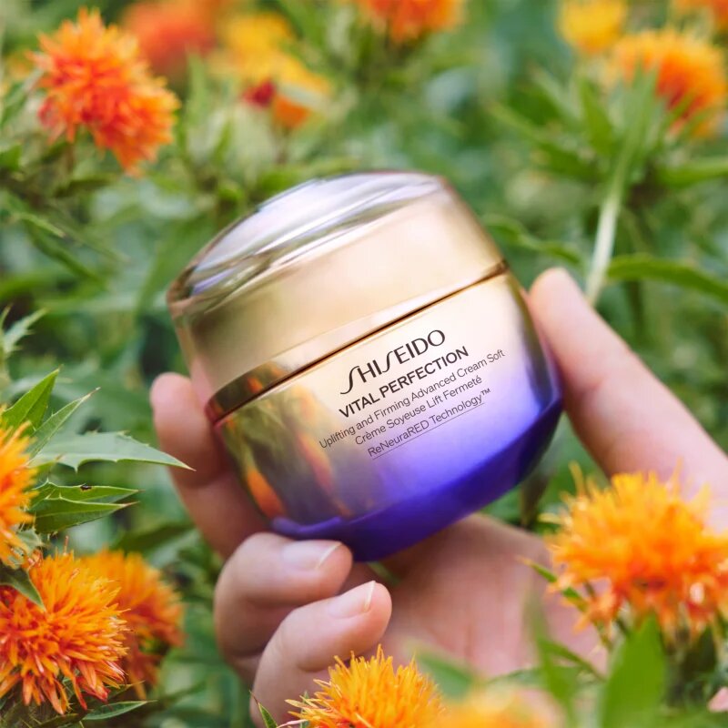 Shiseido Vital Perfection Uplifting and Firming Advanced Cream Soft gyengéd feszesítő krém Nappali és éjjeli ápolás 50 ml