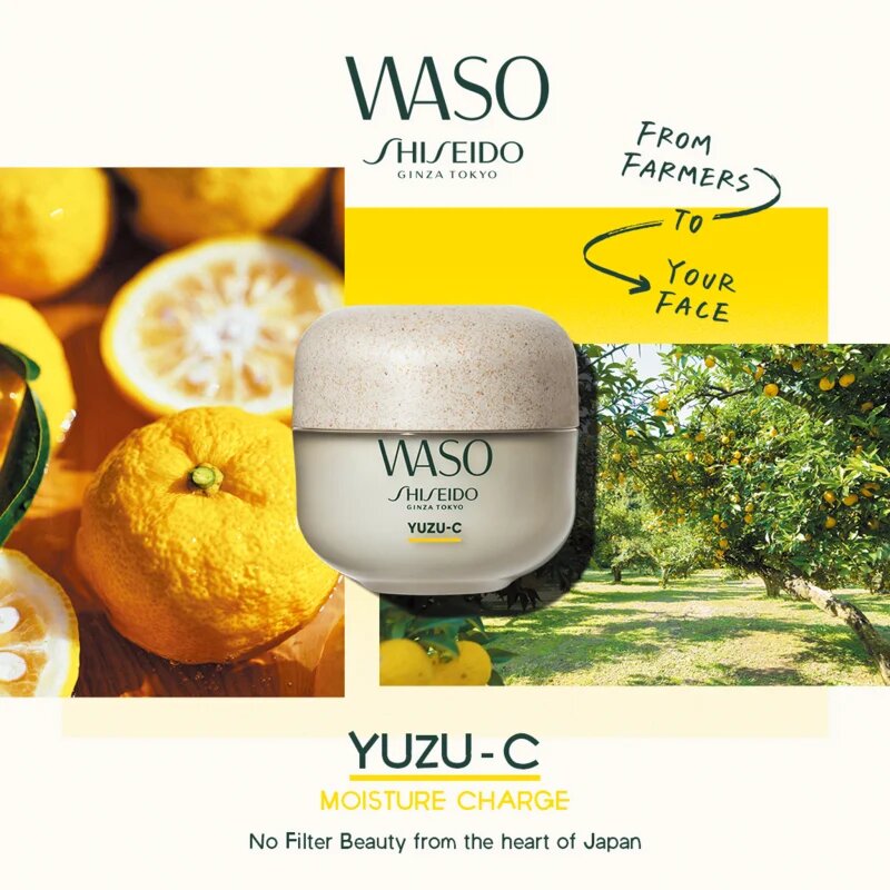 Shiseido Waso Yuzu-C éjszakai maszk az arcra utántöltő 50 ml