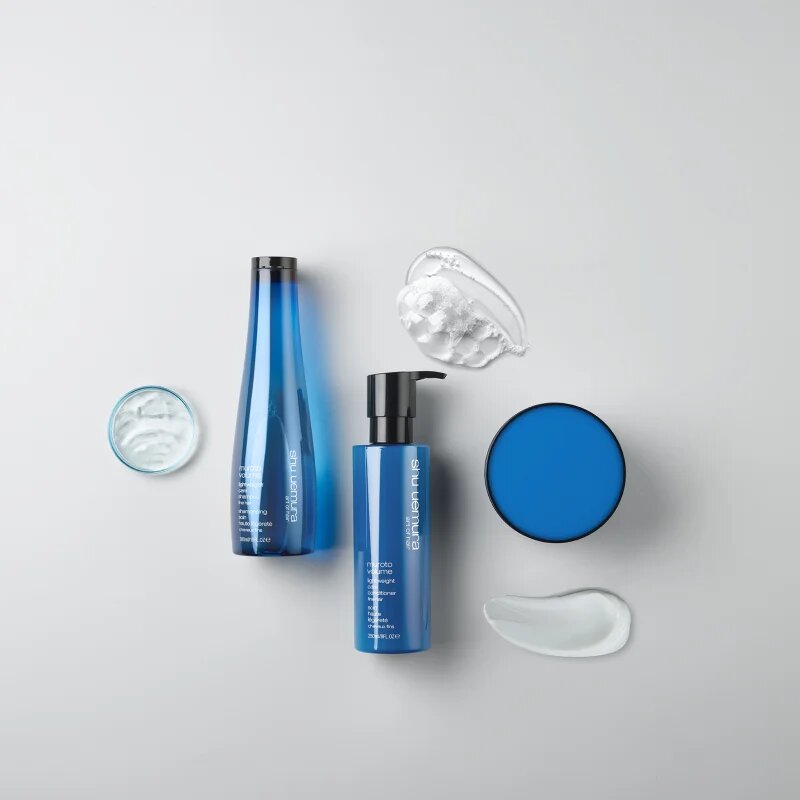 Shu Uemura Muroto Volume tömegnövelő kondicionáló gyenge szálú hajra tengeri ásványokkal 250 ml