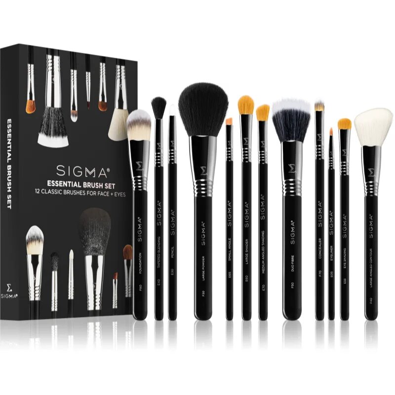 Sigma Beauty Essential ecset szett az arcra és a szemekre