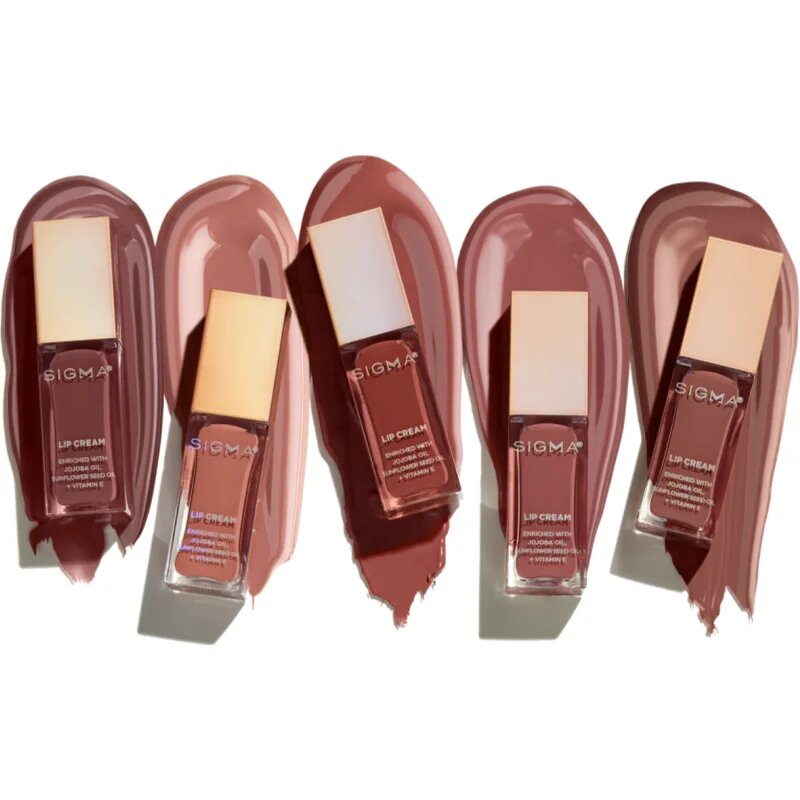 Sigma Beauty Lip Cream hosszantartó folyékony rúzs árnyalat Dapper 51 g