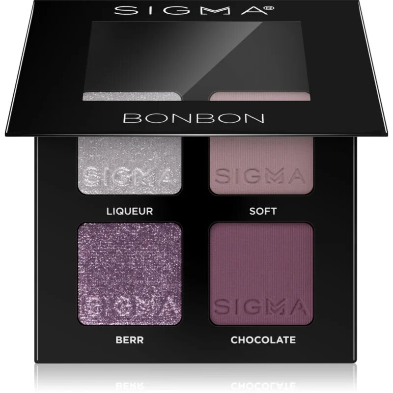 Sigma Beauty Quad szemhéjfesték paletta árnyalat Bonbon 4 g