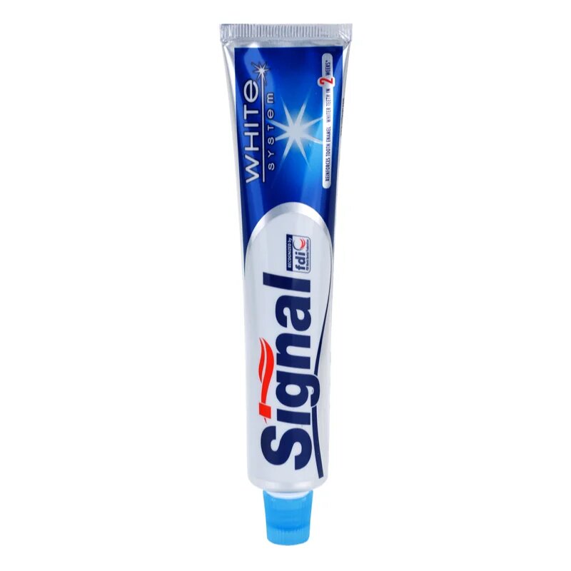 Signal White System fogkrém fehérítő hatással 75 ml