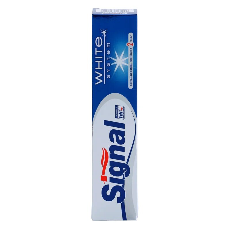 Signal White System fogkrém fehérítő hatással 75 ml