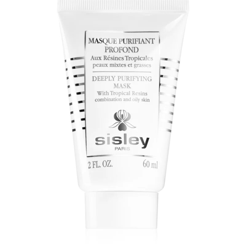 Sisley Deeply Purifying Mask With Tropical Resins mélyen tisztító maszk kombinált és zsíros bőrre 60 ml